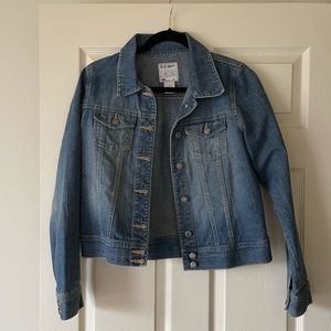 Old Navy denim jacket womens size Medium